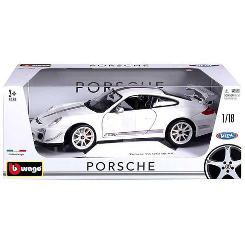 Bburago 1/18 Porsche 911 GT3 RS 4.0--نموذج مجسم لسيارة بورش