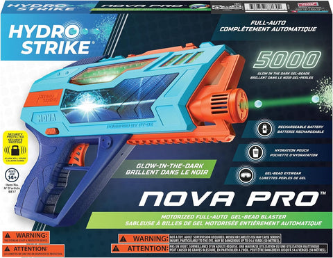 Hydro Strike Nova Pro Motorized Full-Auto Gel-Bead Blaster--مسدس قاذف خرز جل الأوتوماتيكي نوفا برو من هايدرو سترايك