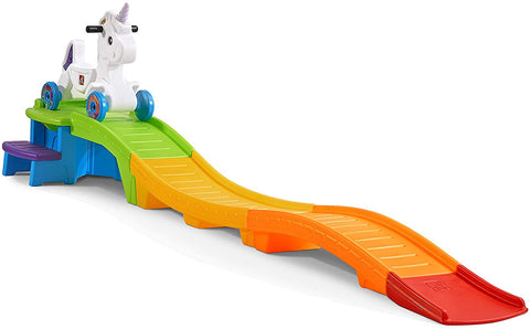 STEP2 UNICORN UP & DOWN ROLLER COASTER--عبة افعوانية اليونيكورن - مسار للاعلى والاسفل من ستيب2