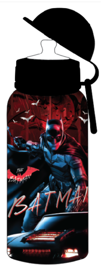 BATMAN Aluminum Water Bottle 600ML-148076--زمزمية الومنيوم 600مل باتمان