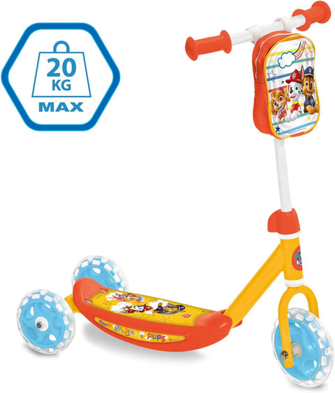 Mondo Scooter My 1st Paw Patrol 3wheels--باو باترول ماي فيرست سكووتر، من موندو، عدد العجلات: 3، هيكل يحتوي على سبيكة صلب