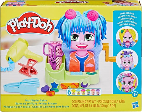 Play-Doh Hair Stylin' Salon--لعبة لعب الطين مصممة لتصفيف الشعر