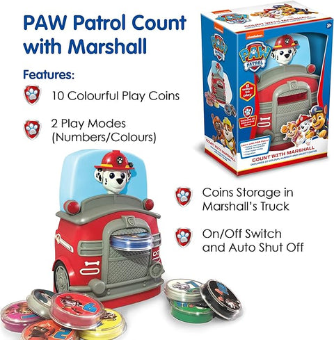 Paw Patrol Count With Marshall--عدد باو باترول مع مارشال