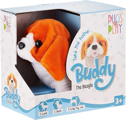 PUGS AT PLAY WLKNG BUDDY 6.5 B/O VALUE--الصلصال في اللعب   6.5 قيمة