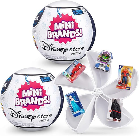 ZURU 5 SURPRISE MINI BRANDS Global Brands Series 1, 70+ Mini toys to collect--زورو 5 مفاجآت متعددة الالوان