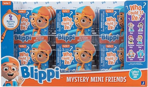 Blippi - 1 Figure Pack (Blippi Mini Friends)--تشكيلة شخصيات متنوعة  أصدقاء بليبي