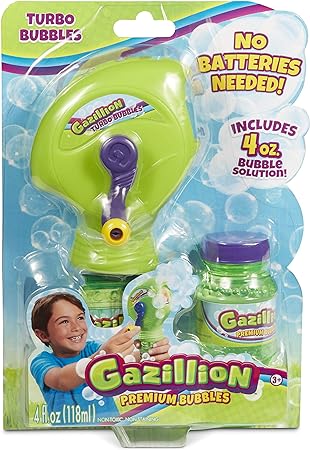 GAZILLION TURBO BUBBLES 4OZ--جهاز فقاعات توربو من غازليون