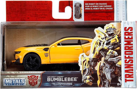 Transformers Bumblebee  1:32--سيارة المتحولون المصبوبة من جادا 1:32