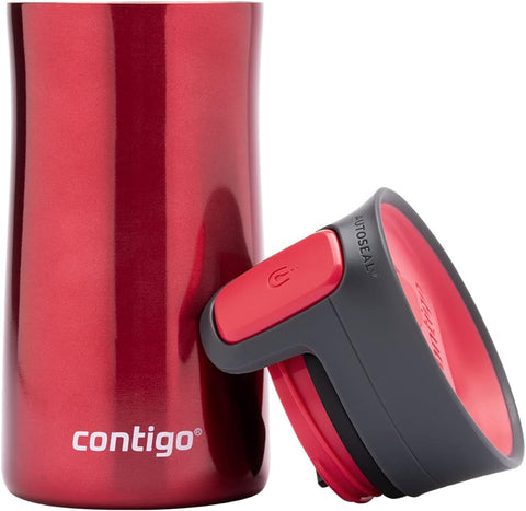 Contigo Autoseal Pinnacle Vacuum Insulat-Aoud--كوب بيناكل عازل للسفر من كونتيجو، كوب حراري ستانلس ستيل، كوب مفرغ من الهواء، كوب بغطاء مانع للتسرب