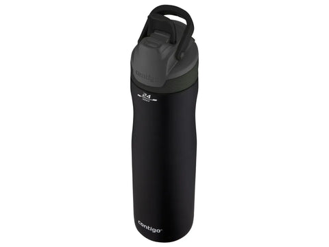 Contigo Autoseal Chill - Vacuum Insulate-Black--زجاجة شرب باردة ذاتية الغلق من كونتيجو بلون اسود