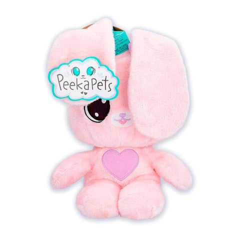 Peekapets Bunny ASST  Plush - Stuffed Animal, Plush Doll --بيكابتس - دب قطيفة متنوع