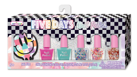 Hot Focus Five Days Nail Polish--طلاء أظافر من هوت فوكس