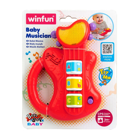 Winfun Baby Musician - Guitar--لعبة الجيتار الموسيقية والتعليمية