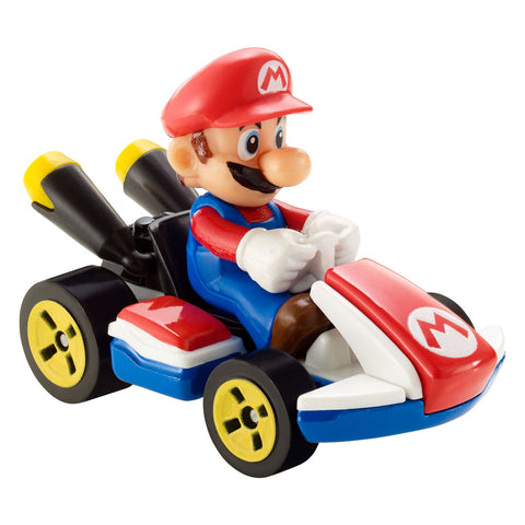 Hot Wheels  Mario Kart  Collection of 1:64 Scale Die-Cast Replica Vehicles, Toy Collectibles--مجموعة هوت ويلز ماريو كارت من مركبات طبق الأصل مصبوبة بمقياس 1:64، ومقتنيات الألعاب