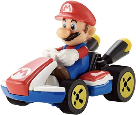 Hot Wheels  Mario Kart  Collection of 1:64 Scale Die-Cast Replica Vehicles, Toy Collectibles--مجموعة هوت ويلز ماريو كارت من مركبات طبق الأصل مصبوبة بمقياس 1:64، ومقتنيات الألعاب