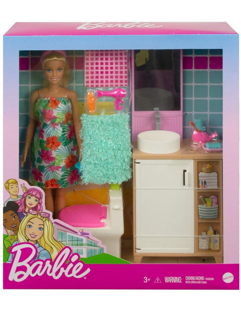 Barbie Room with Doll Asst (2)--غرفة باربي مع مساعد الدمية