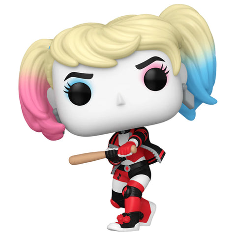 Pop! Heroes: DC - Harley with Bat--البوب! الأبطال: دي سي - هارلي مع الخفافيش