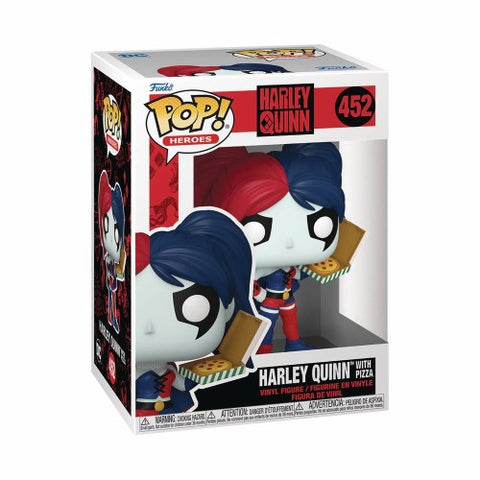 Pop! Heroes: DC - Harley with Pizza--البوب! الأبطال: دي سي - هارلي مع بيتزا