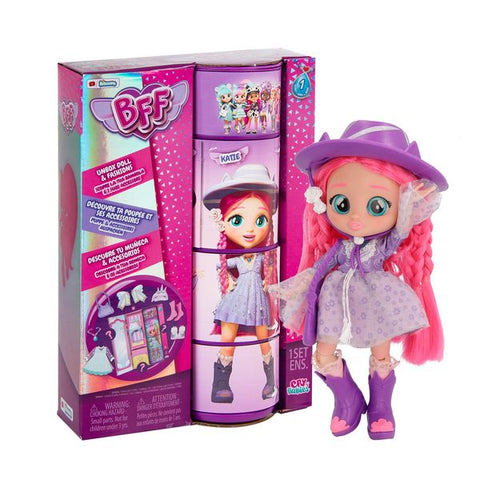 CRY BABIES BFF DOLL KATIE 8--كراي بيبي دول كاتي