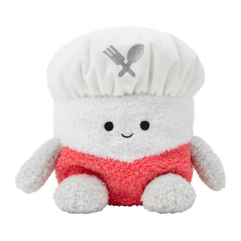 BumBumz 7.5-inch Plush - Chef Hat Collectible Stuffed Toy - KitchenBumz Series--لعبة قبعة الشيف المحشوة القابلة للتجميع سلسلة كيتشن بومز