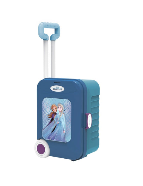 FROZEN2 DRESSING TABLE TROLLEY CASE 3IN1--فروزن علبة منضدة تزيين بعجلات 3 في 1