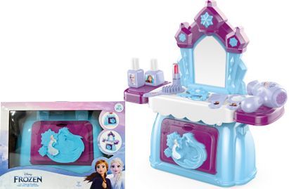 Frozen 2in1 Makeup Handbag Playset Light--مجموعة لعب حقيبة مكياج فروزن 2 في 1 خفيفة