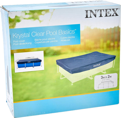 INTEX RECTANGULAR POOL COVER--انتكس غطاء حوض السباحة المستطيل