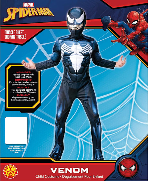 Rubies SMC - VENOM BOYS DLX COSTUME-- زي فينوم الفاخر للأولاد