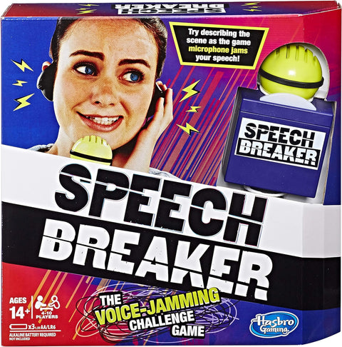 HASBRO SPEECH BREAKER--لعبة تكرار الكلام بدون سماعه