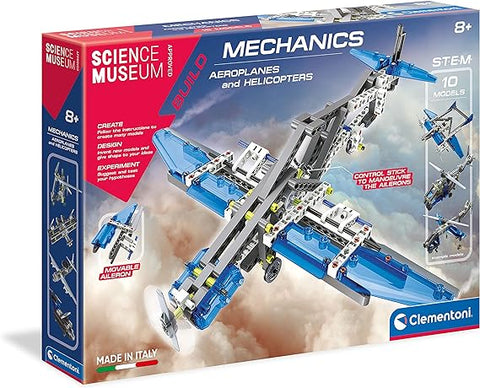 MECH LAB - PLANES & HELICOPTERS (EN-FR)--كلمنتوني - تركيب الطائرة 200 قطعة