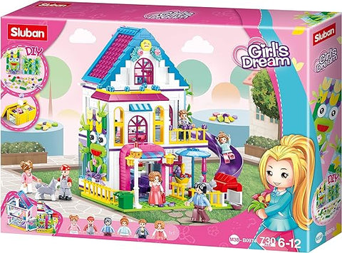 GirlsDreamVilla730pcs--جيرلز دريم فيلا 730 قطعة