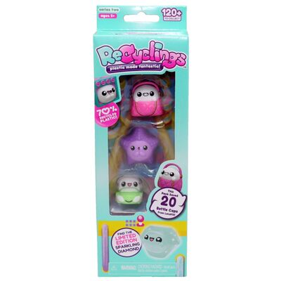 RECYCLINGS COLLECTIBLE 4PACK S2--إعادة التدوير مجموعة 4 عبوات