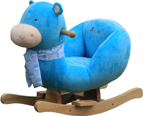 Amla care - baby rocking chair BLUE--املا كير - كرسي هزاز للأطفال ازرق