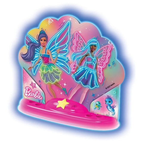 Barbie Fairy Glow Paint n Lite --باربي فيري جلو بينت ن لايت