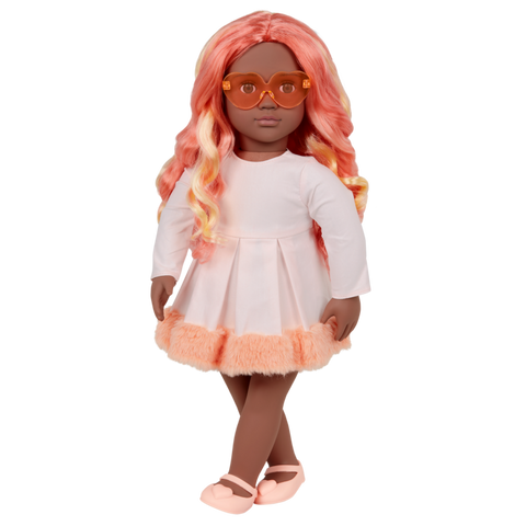 Battat Our Generation – 18-inch Fashion Doll- Mirabelle--دمية عصرية مقاس 18 بوصة متعدد الألوان- ميرابيل