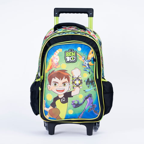 BEN10 Trolley BEN10 16 Inch +Pencil Case--شنطة ترولي بين تن 16 انش +مقلمية