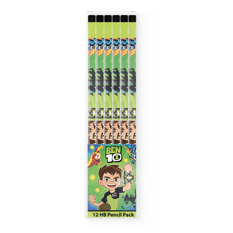 BEN10 12 HB Pencils-147975--ربطة 12 قلم رصاص بين تن شد6