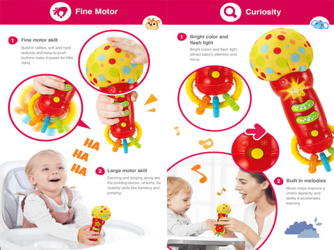 WINFUN Baby Rock Star Microphone--لعبة ميكروفون بيبي روك ستار