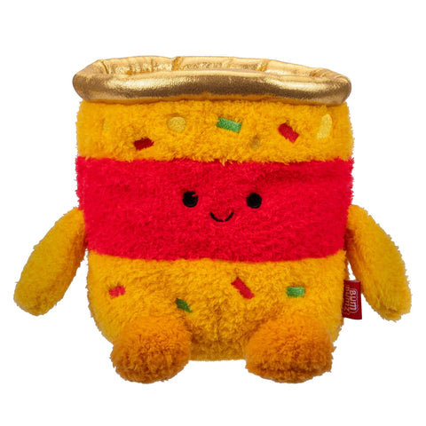 BumBumz 7.5-inch Plush - Jar of Nacho Cheese Jason Collectible Stuffed Toy - FundayBumz Series--لعبة وعاء من جبنة ناتشو جيسون المحشوة القابلة للتجميع - سلسلة فانداي بومز