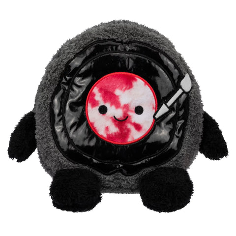 BumBumz 7.5-inch Plush - Vinyl Record Randy Collectible Stuffed Toy - Groovy Bumz Series---لعبة بومبومز القطيفة مقاس 7.5 سم - لعبة راندي المحشوة القابلة للتجميع من الفينيل - سلسلة جروفي بومز