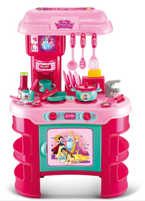 DISNEY PRINCESS MY KITCHEN PLAYSET LIGHT & SOUND-- بدرينسس مجموعة ألعاب مطبخ