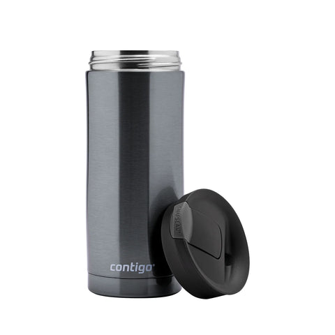 Contigo Snapseal Huron Vacuum Insulated-Gray--كونتيجو كوب ستانلس 470مل رمادي 2095637