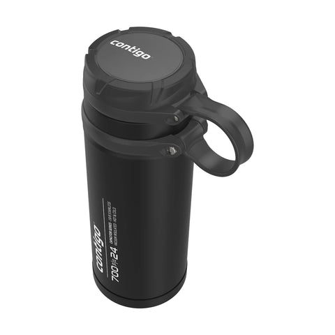 Contigo Premium Outdoor Fuse Stainless S-Black--كونتيجوزمزمية ستانلس 720مل اسود 2156007