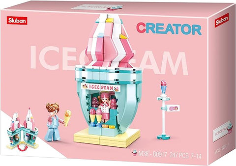 SLUBAN CREATOR-ICECREAM 247PCS--سلوبان ايس كريم - بناتي 247 قطعة