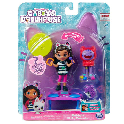 GABBYS DOLL HOUSE-CAT-TIVITY PACK - FLOWER-RIFIC GARDEN--مجموعة - حديقة غابي ذات الزهور الريفية