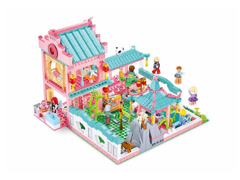 Girls Dream-Chinese Stlye Villa-959 PCS--سلوبان قطع تركيب بناتي فيلا الأحلام  -  959 قطعة