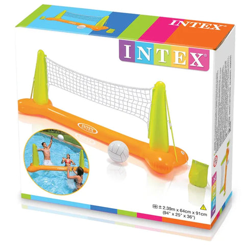 INTEX POOL VOLLYBALL GAME--لعبة كرة الطائرة في حوض السباحة من انتكس