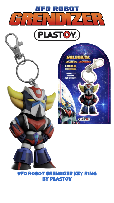 UFO ROBOT GRENDIZER KEY RING--روبوت غريندايزر حلقة رئيسية