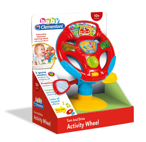 CLEMENTONI ACTIVITY WHEEL--عجلة النشاط