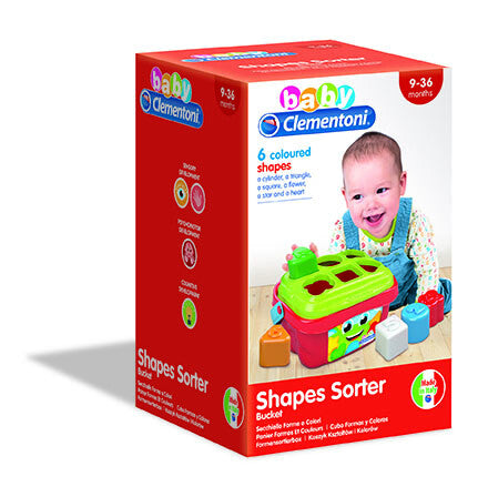 CLEMENTONI SHAPE SORTER BASKET--سلة اختيار الشكل